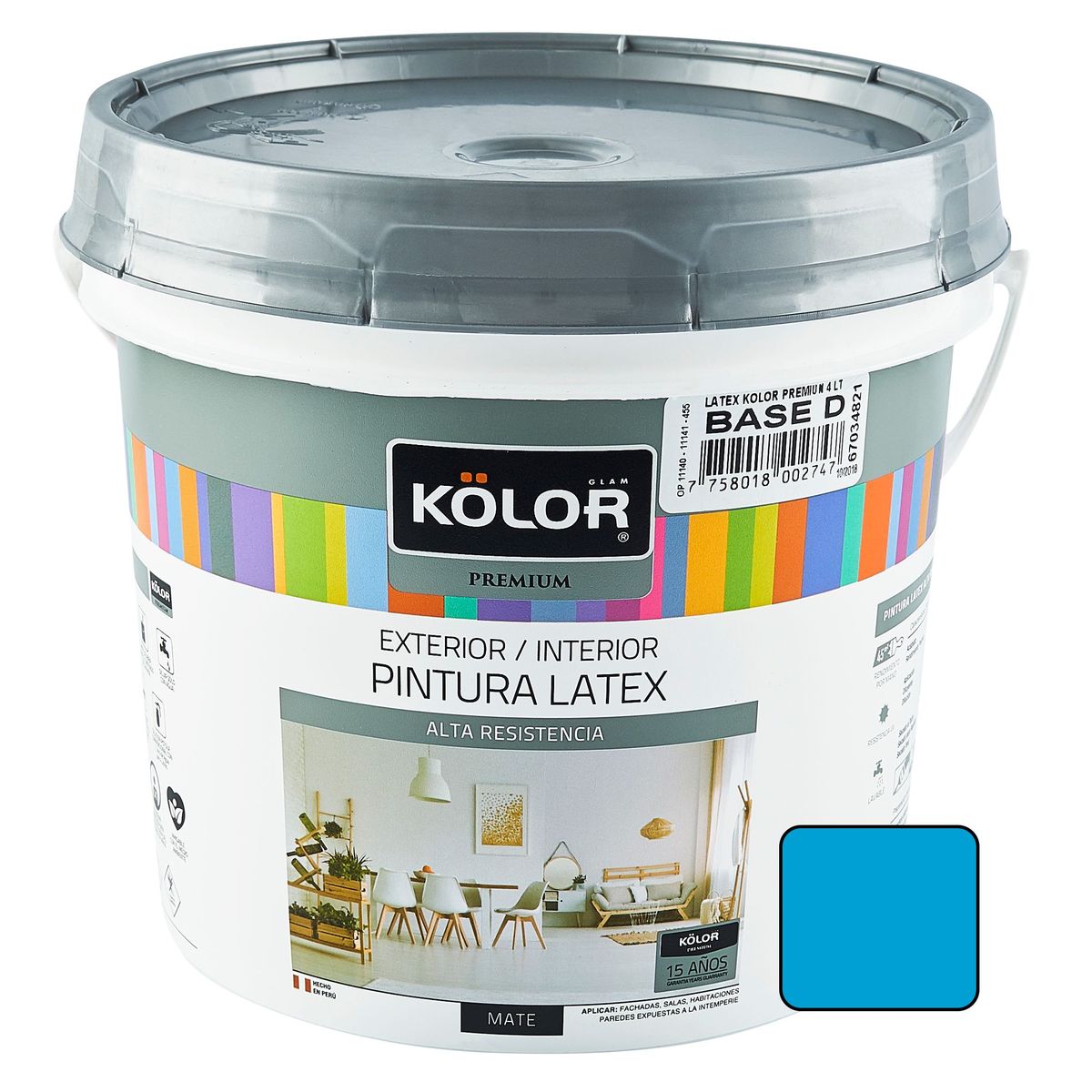 KOLOR - Pintura Látex Standard Cairo 4L