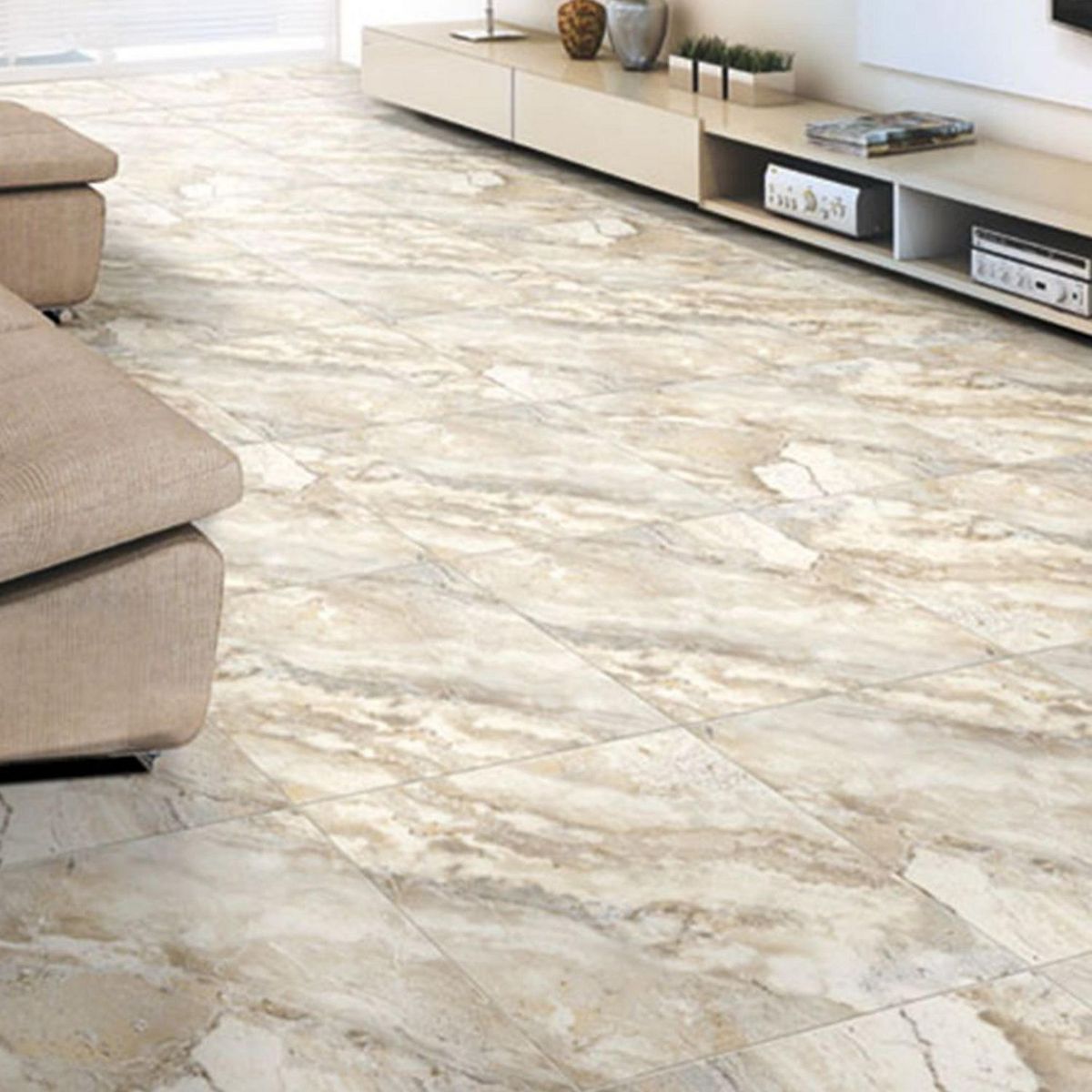 SAN LORENZO - Ceramica Beige Marmol 60x60cm 1.48m2