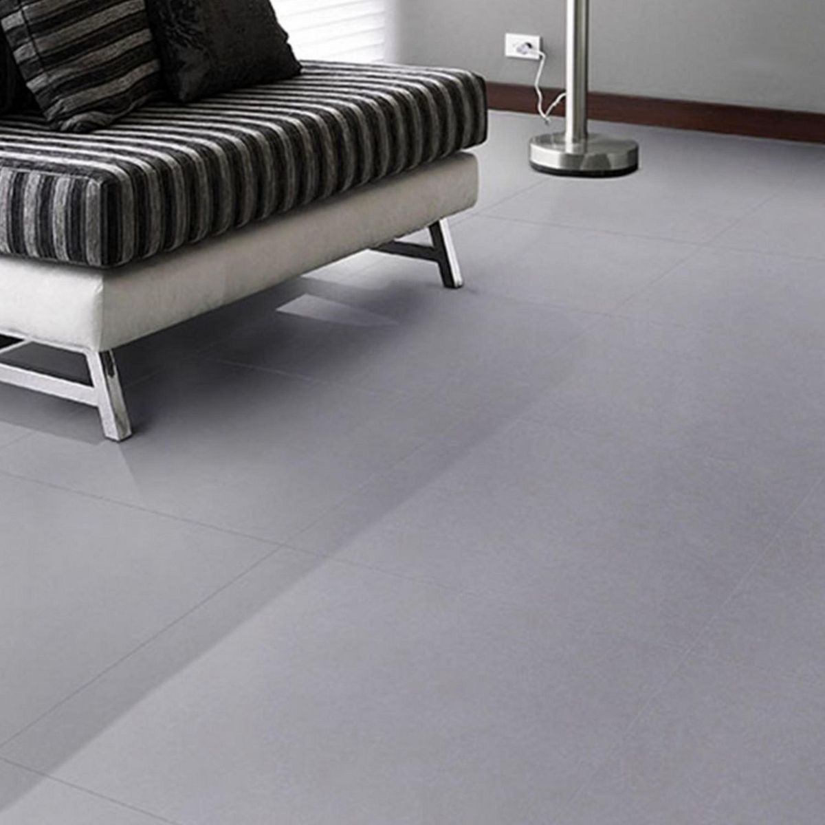 SAN LORENZO - Cerámica Gris 61x61 Rústicas Mate 1.48 m2
