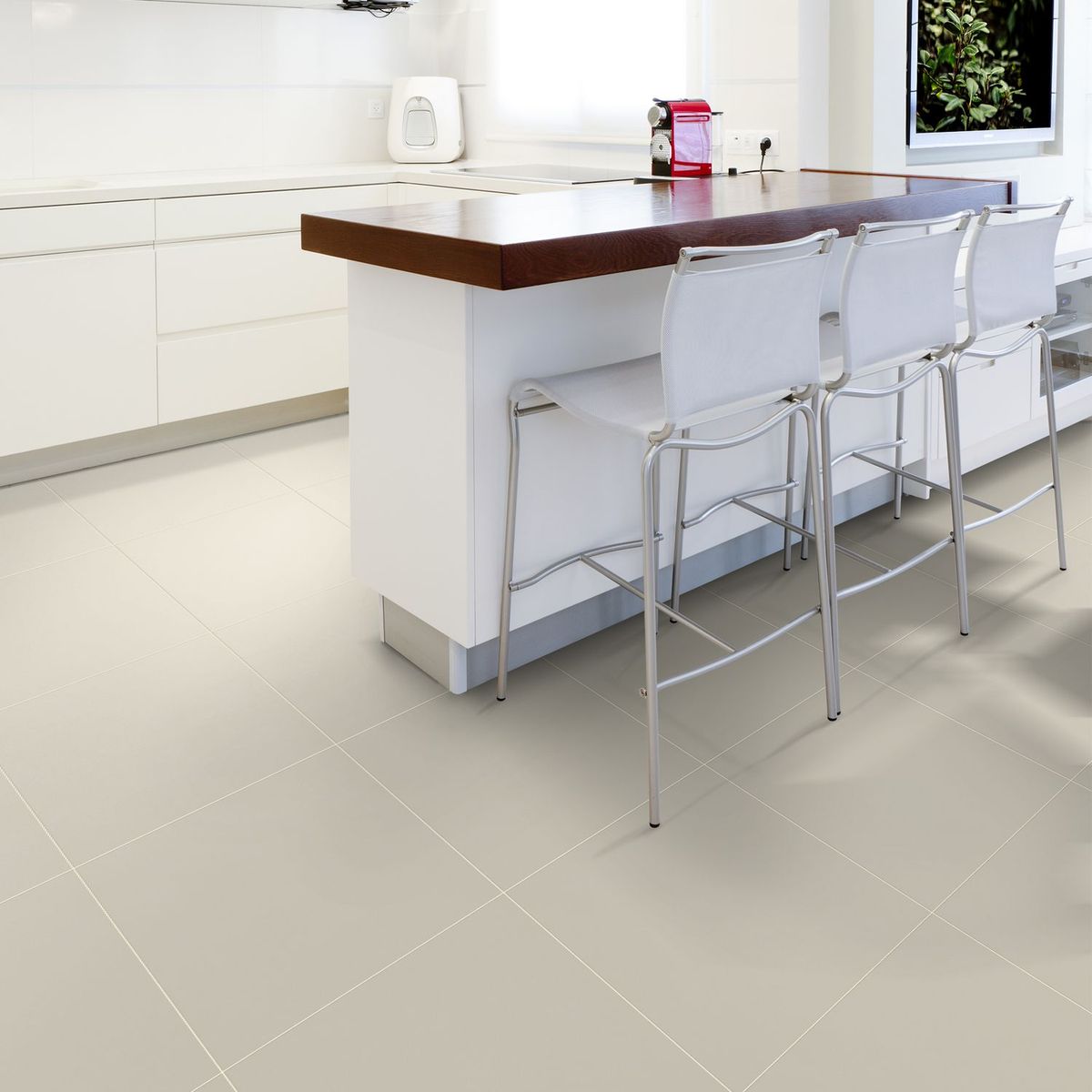 SAN LORENZO - Cerámica Marfil 61x61 Rústicas Mate 1.48 m2