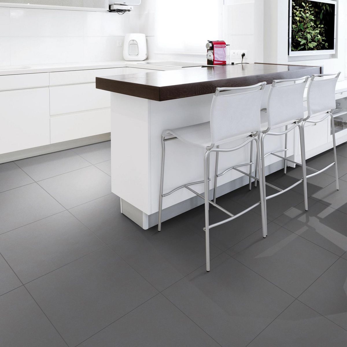 SAN LORENZO - Cerámica Grafito 61x61 Rústicas Mate 1.48 m2