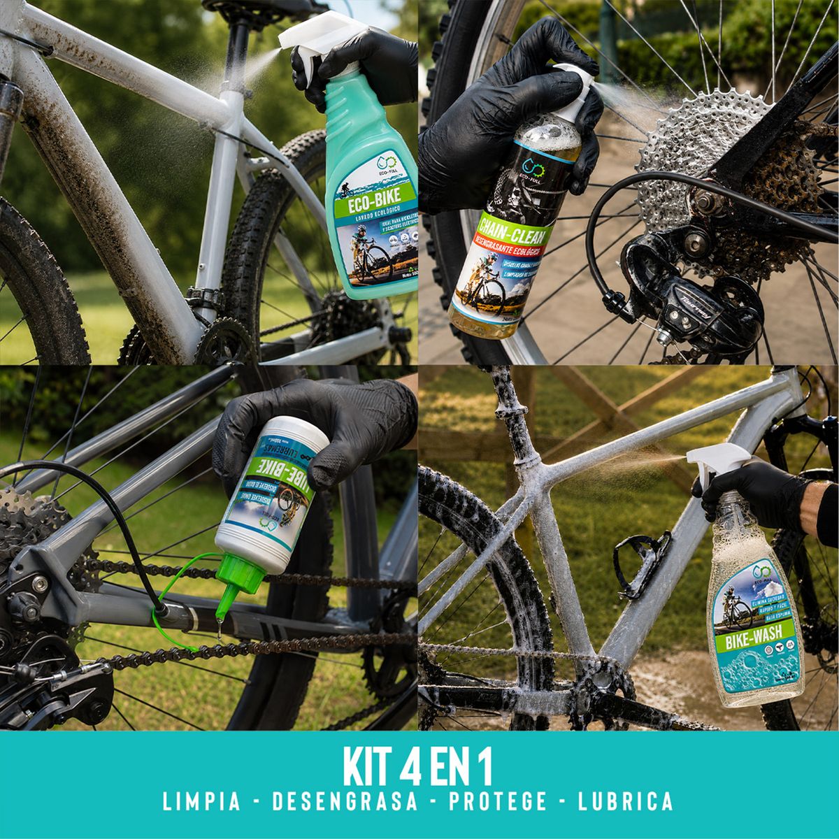 Super Kit Mantenimiento Bicicleta ECOFULL, marca ECOFULL - Foto 2