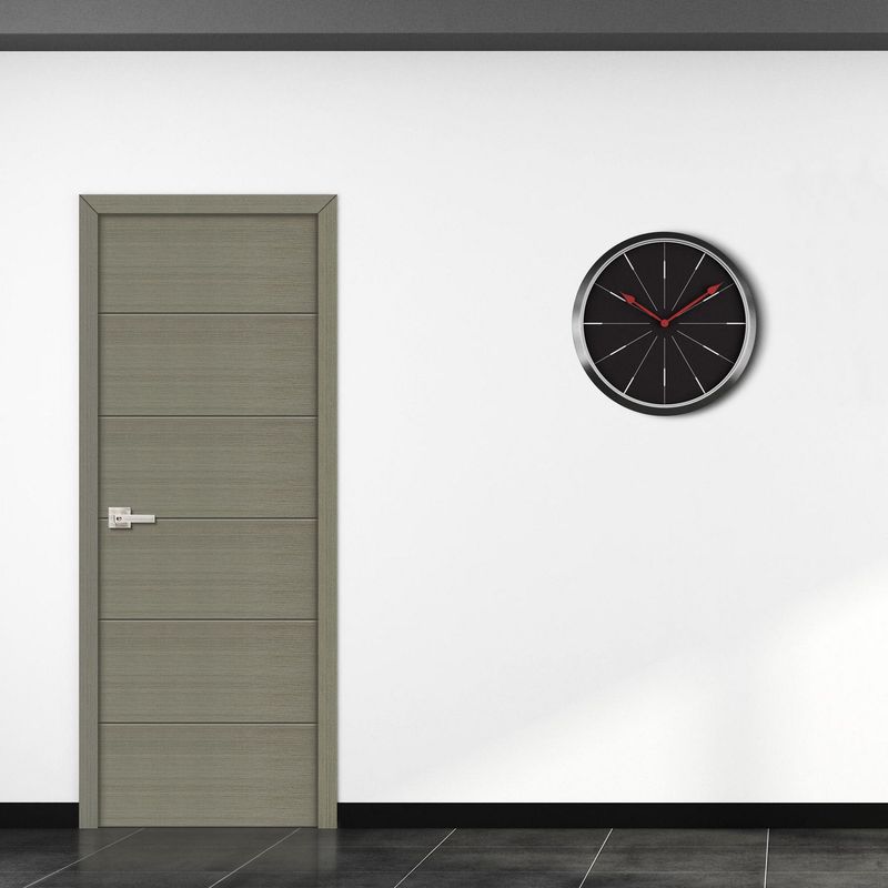 ARES - Puerta Interior Sevilla 65x207cm Gris
