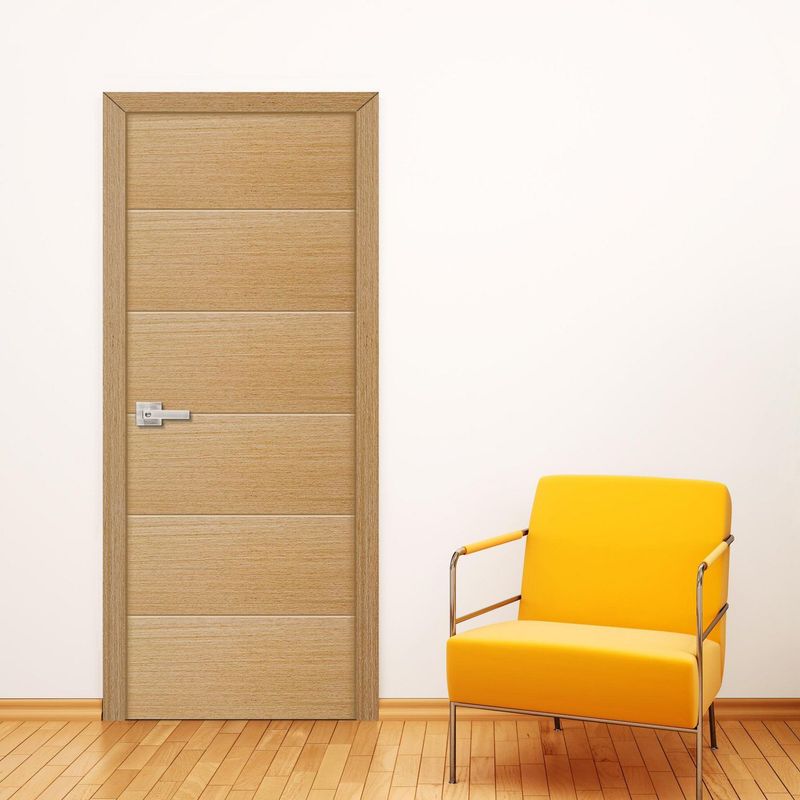 ARES - Puerta Interior Sevilla 65x207cm Beige Oscuro