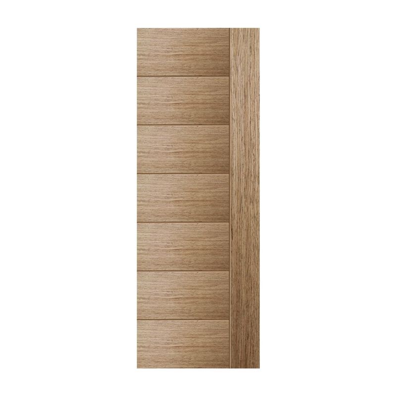 ARES - Puerta Euro CWN CUAD 65x207cm Marrón Vintage