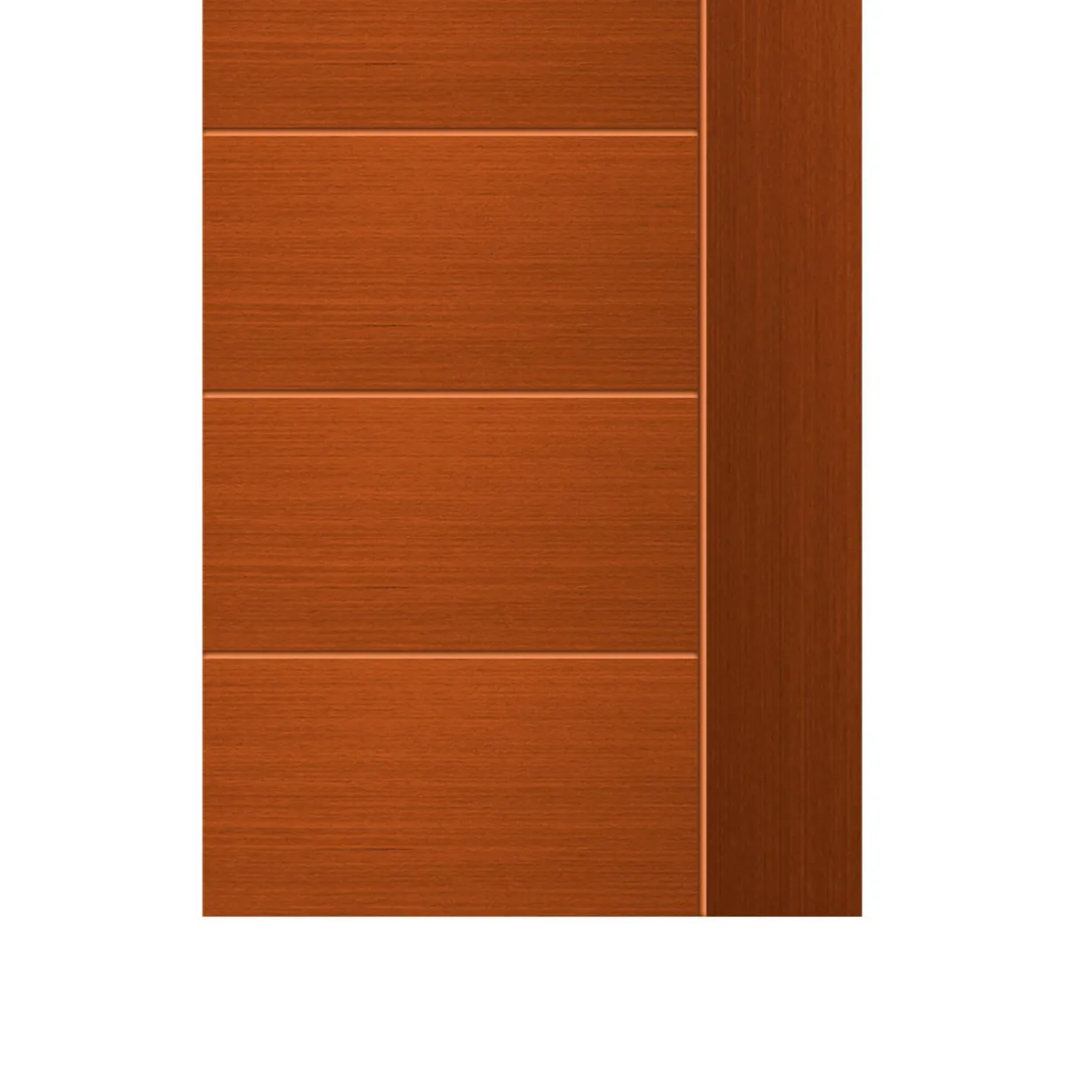 ARES - Puerta Interior HDF Euro Cedro Relleno Sauerland Tubular