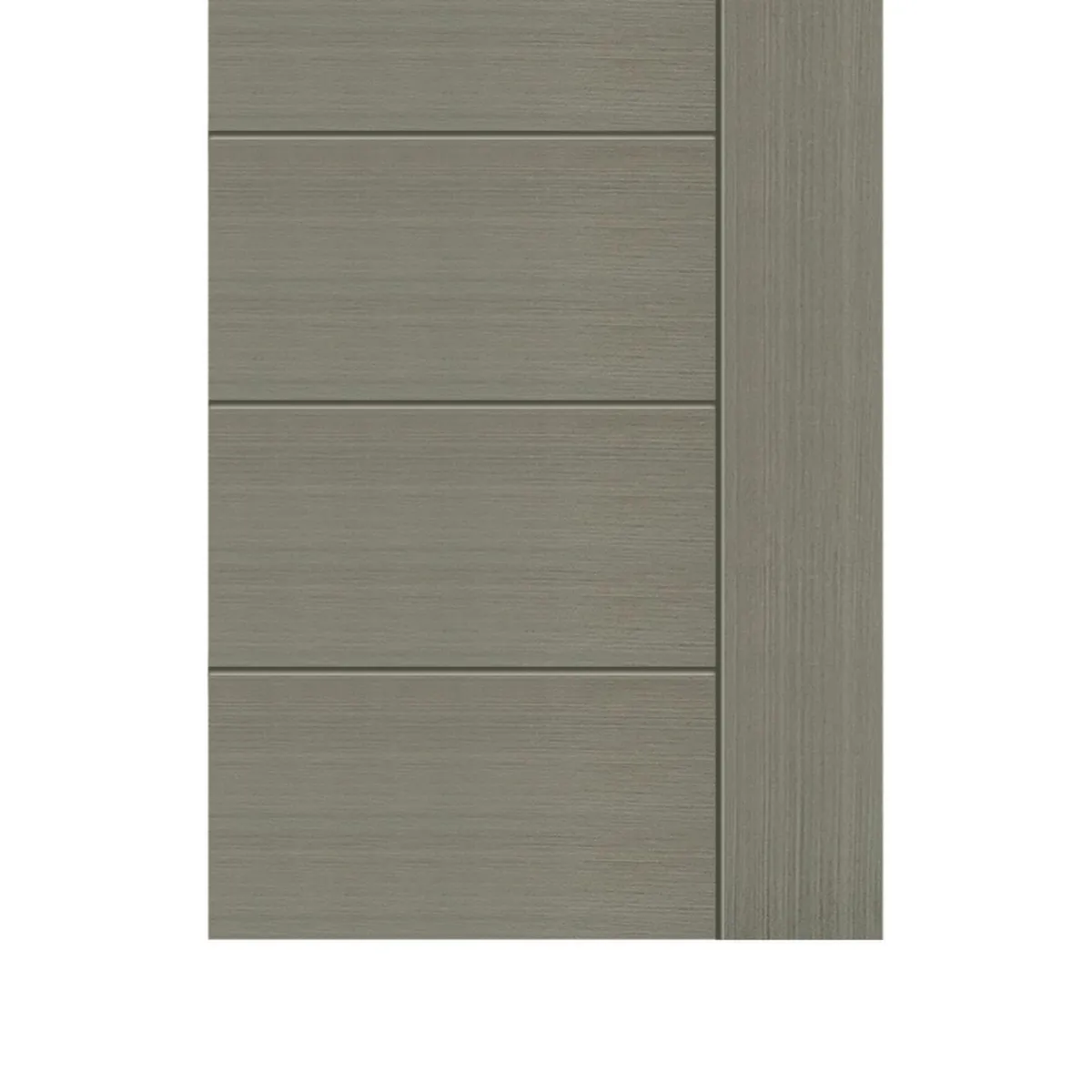 ARES - Puerta Interior HDF Euro Gris Relleno Honeycomb