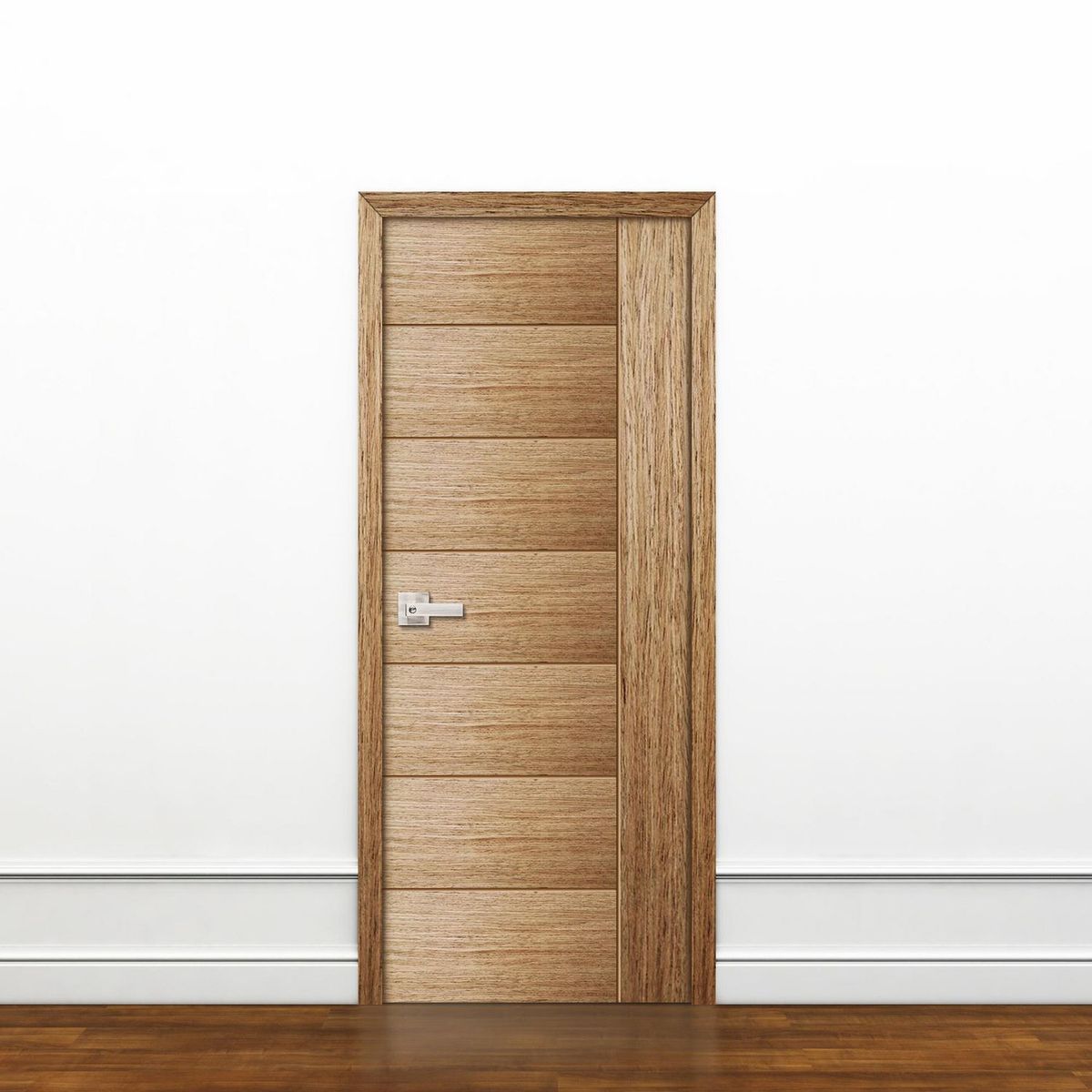 ARES - Puerta Euro CWN SAUE 65x207cm Marrón Vintage