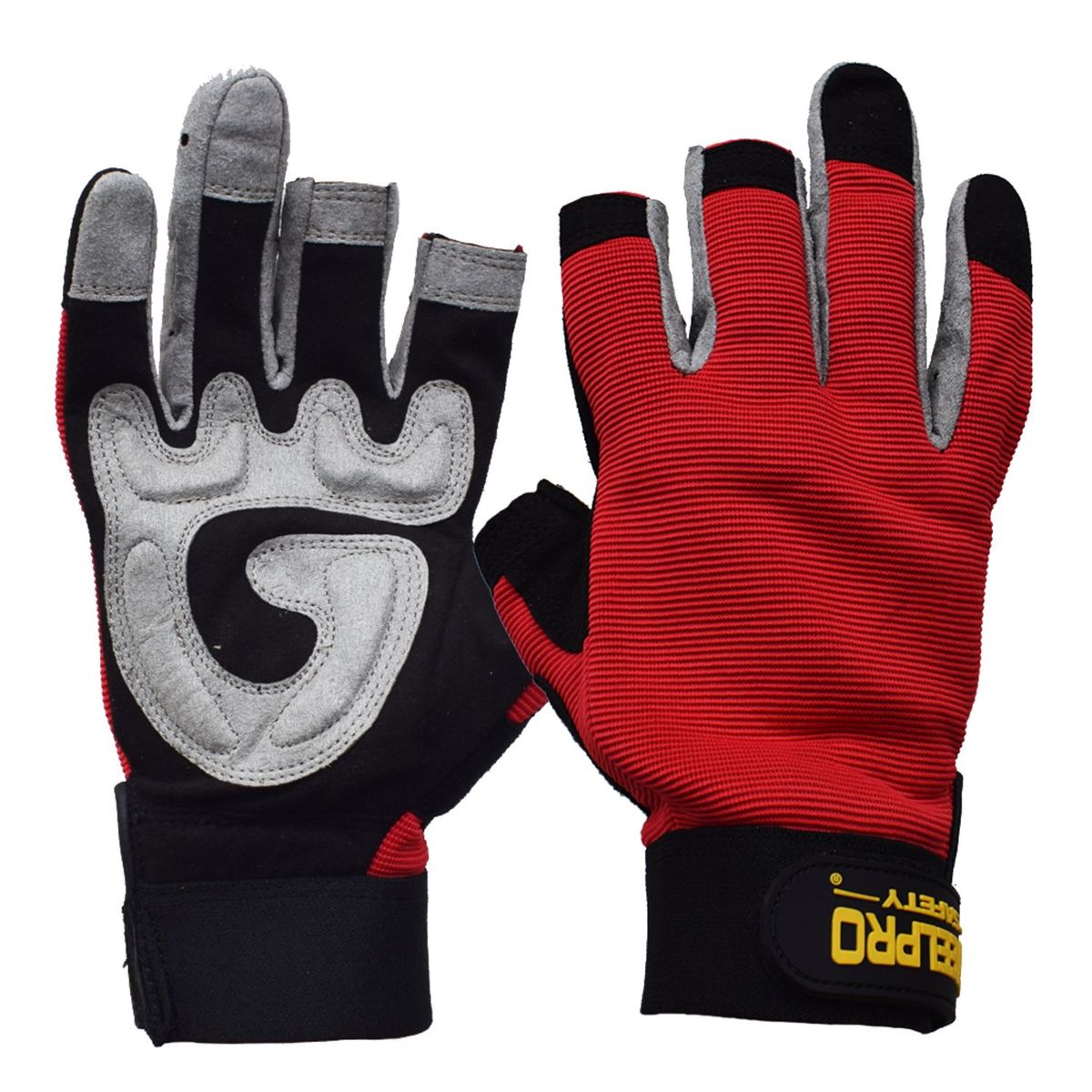 HARDWORK - Guantes de Cuero Executive Sensitive 3 Dedos Talla L