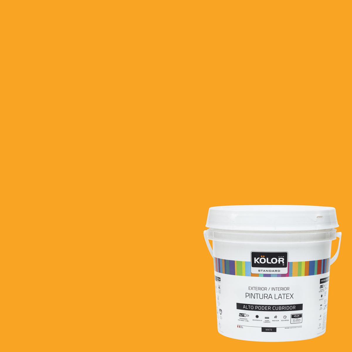 KOLOR - Pintura Kolor Latex Standar Sunset 1GL