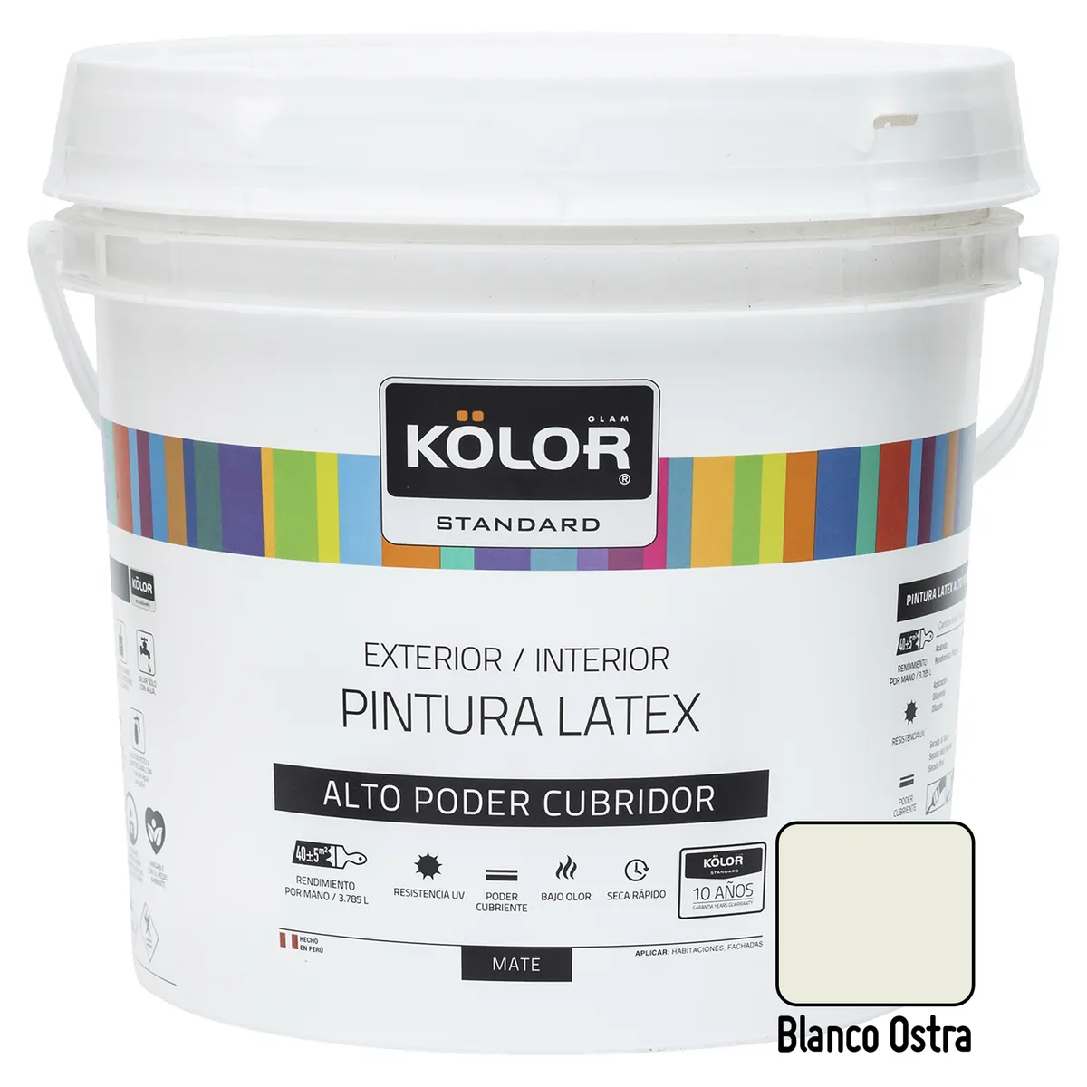KOLOR - Pintura Kolor Latex Standar Osttra 1GL