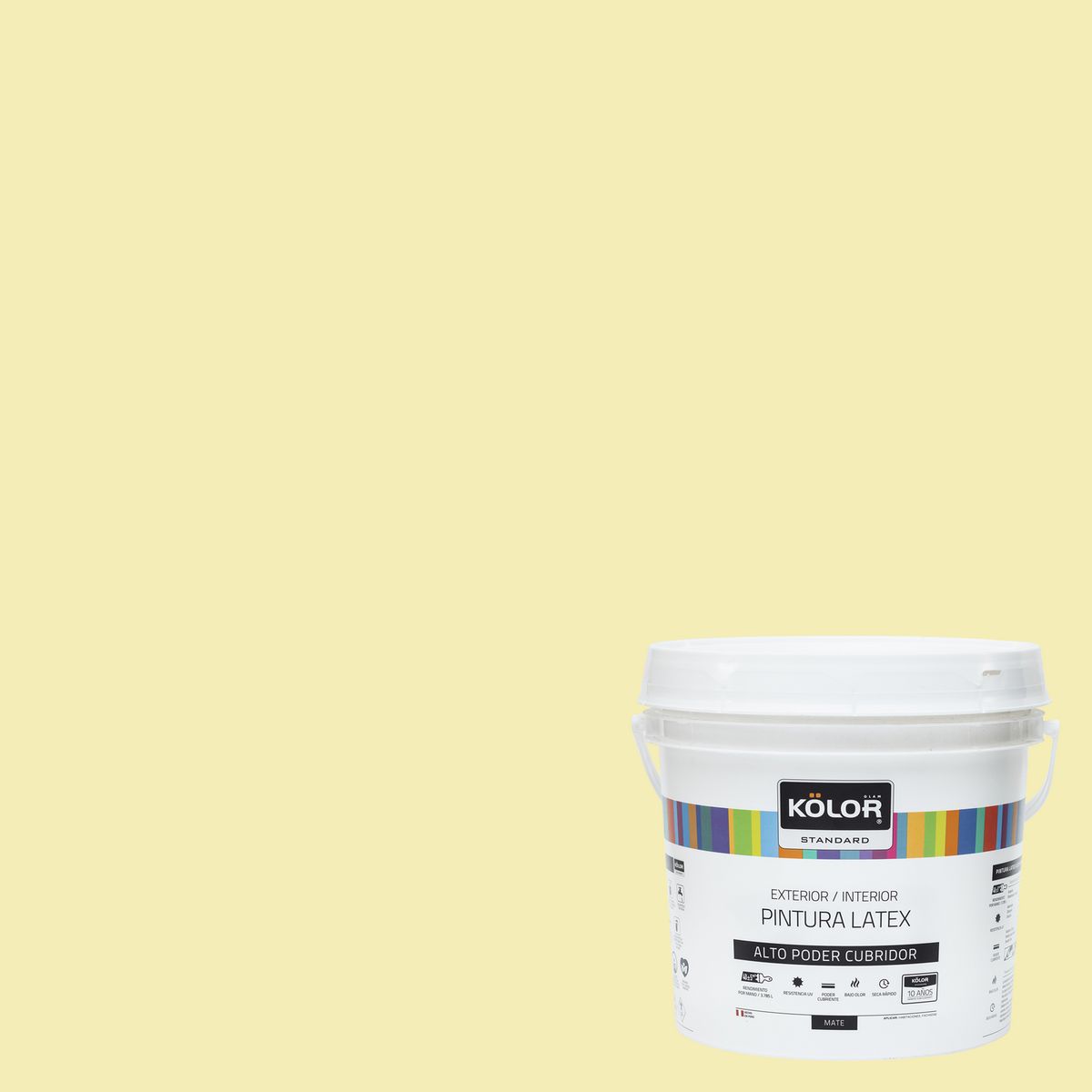 KOLOR - Pintura Kolor Latex Standar Alabastro 1GL