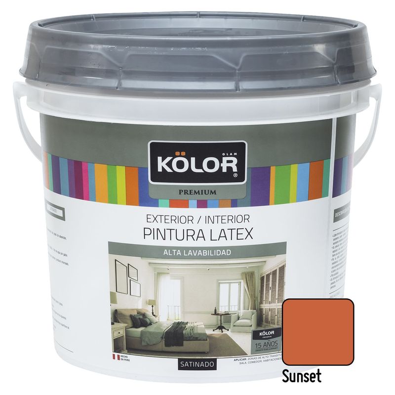KOLOR - Pintura Kolor Satinado Sunset 1GL