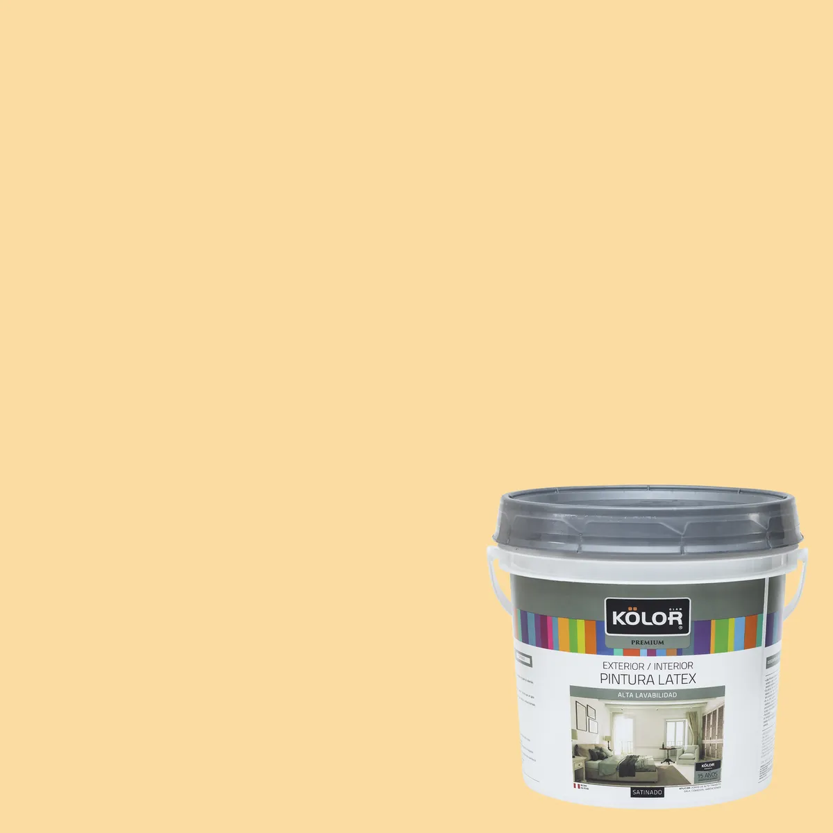KOLOR - Pintura Kolor Premium Satinado Crema 1GL