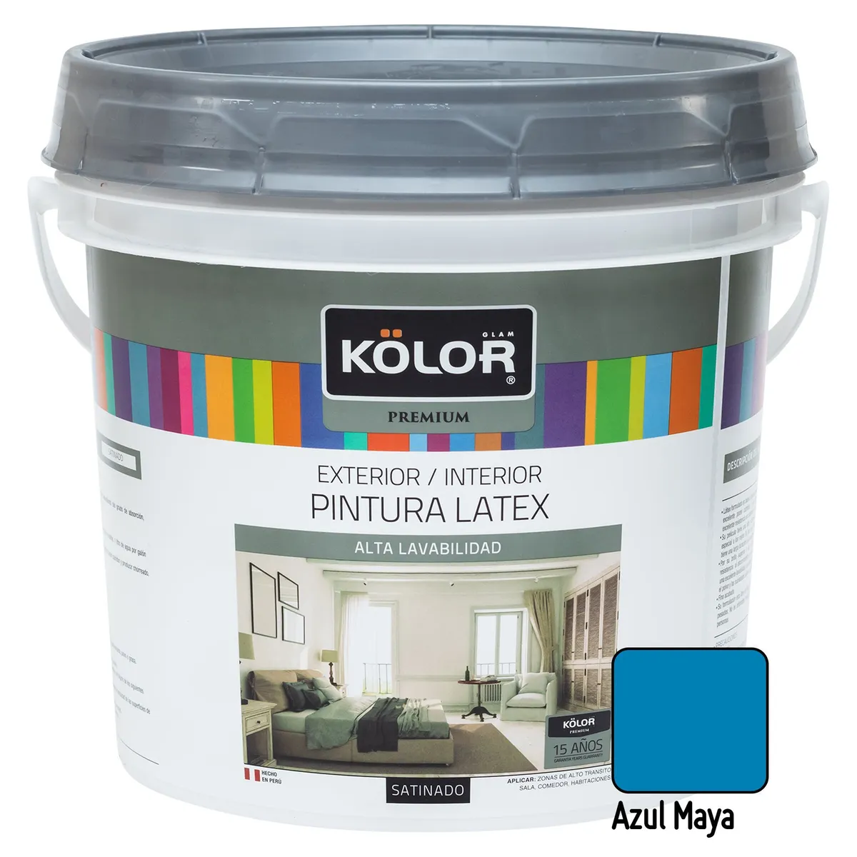 KOLOR - Pintura Kolor Premium Satinado Azul Maya 1GL