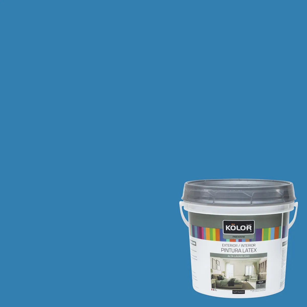 KOLOR - Pintura Kolor Premium Satinado Azul Maya 1GL