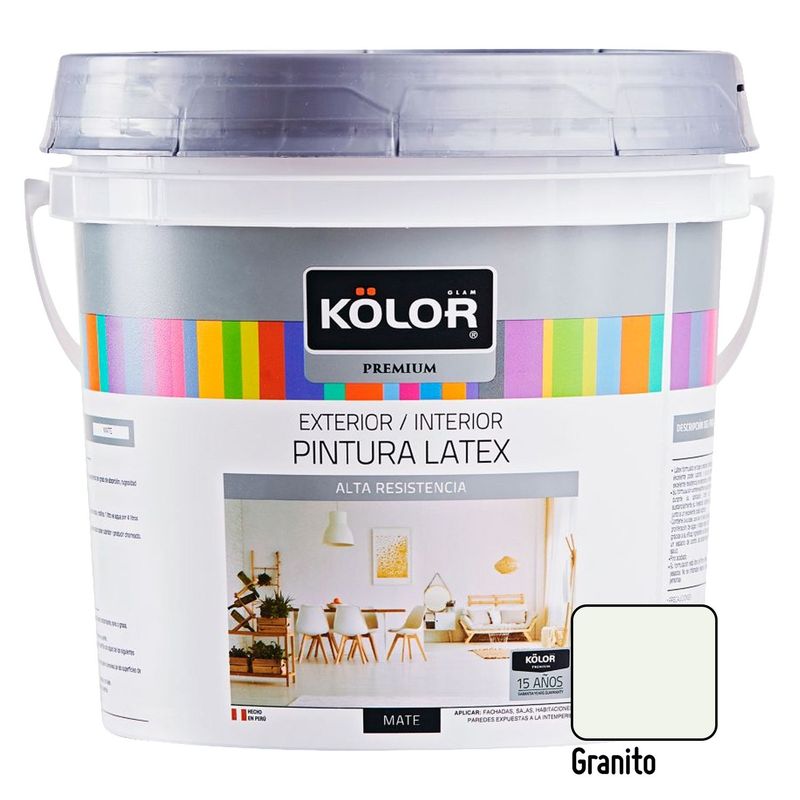 KOLOR - Pintura Kolor Premiummate Granito 1GL