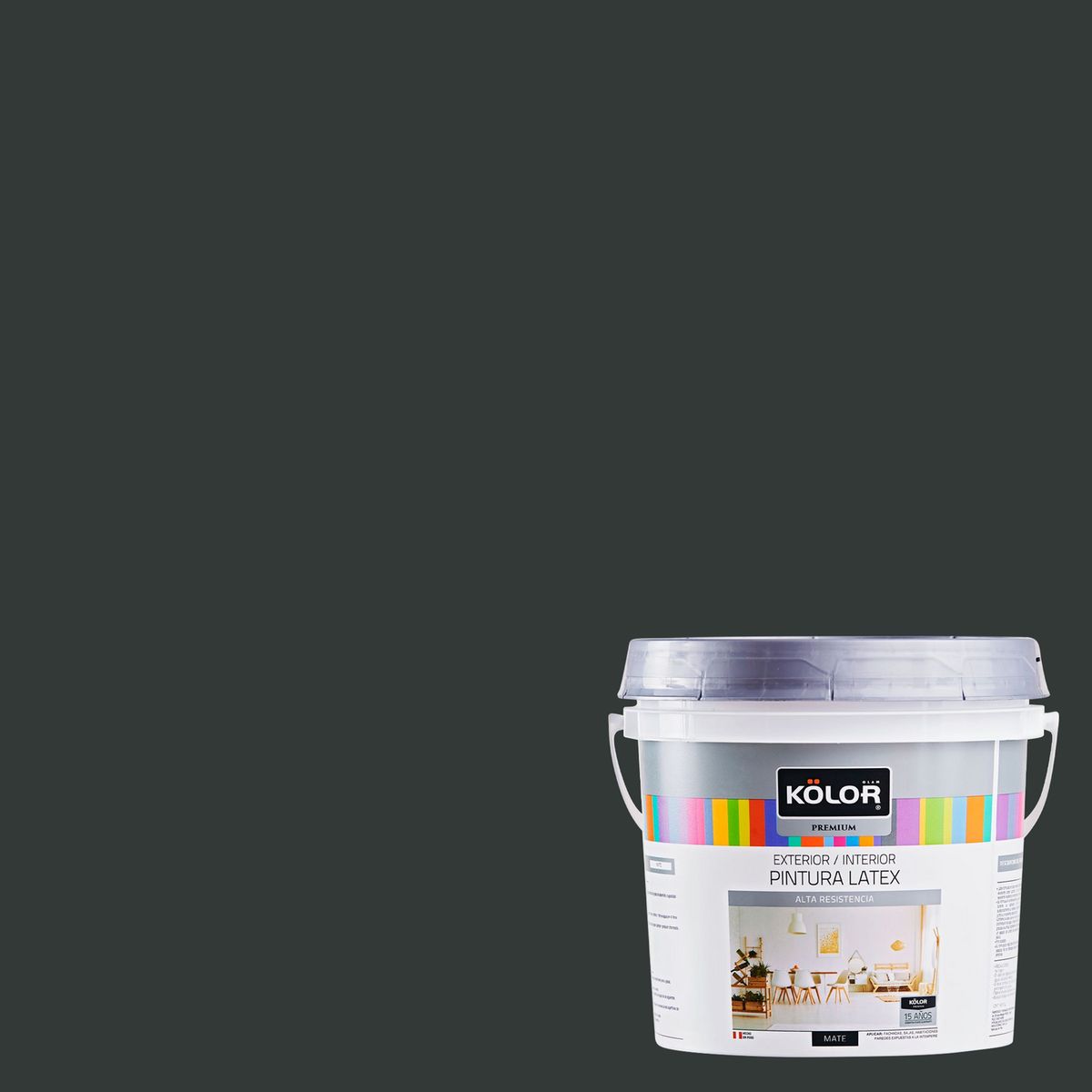 KOLOR - Pintura Kolor Premium Mate Negro 1GL