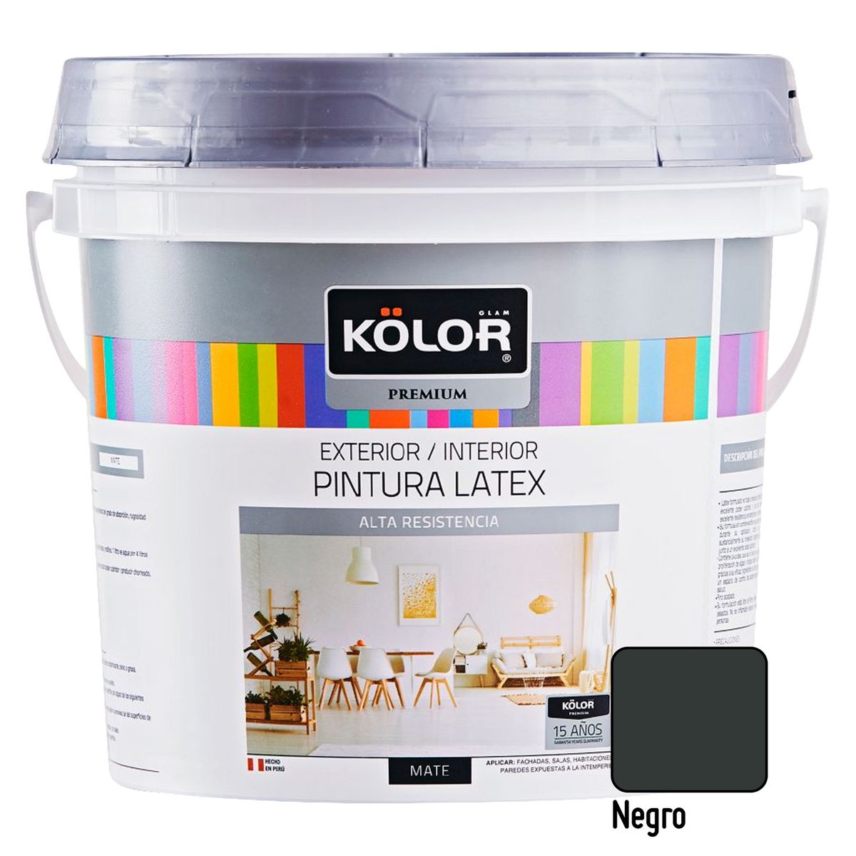 KOLOR - Pintura Kolor Premium Mate Negro 1GL