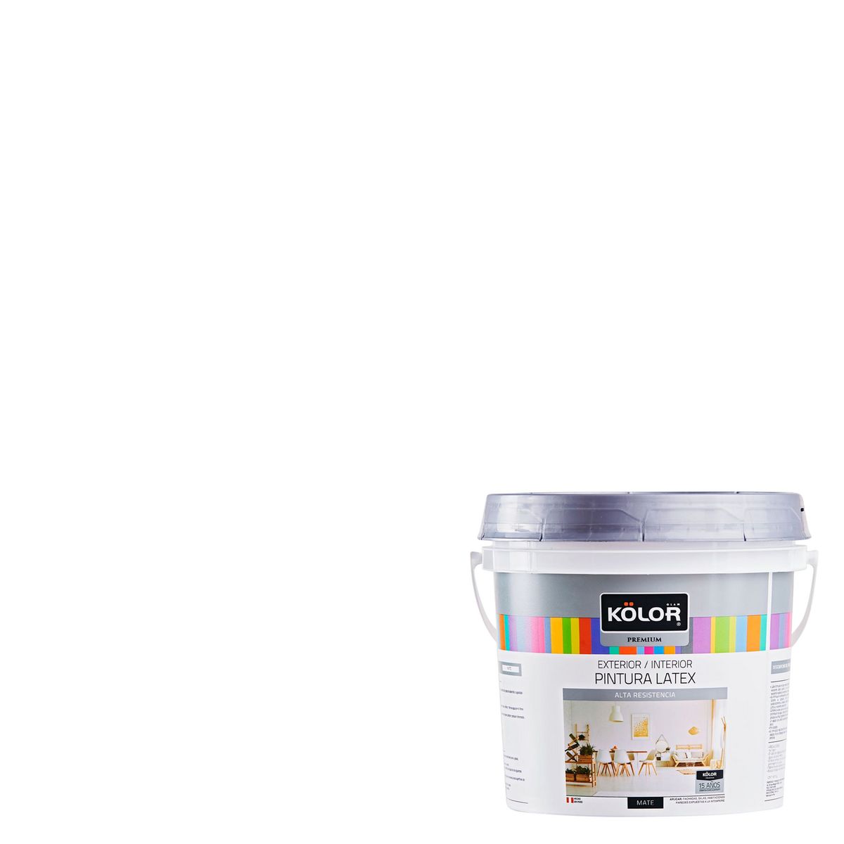 KOLOR - Pintura Kolor Premium Mate Blanco 4GL