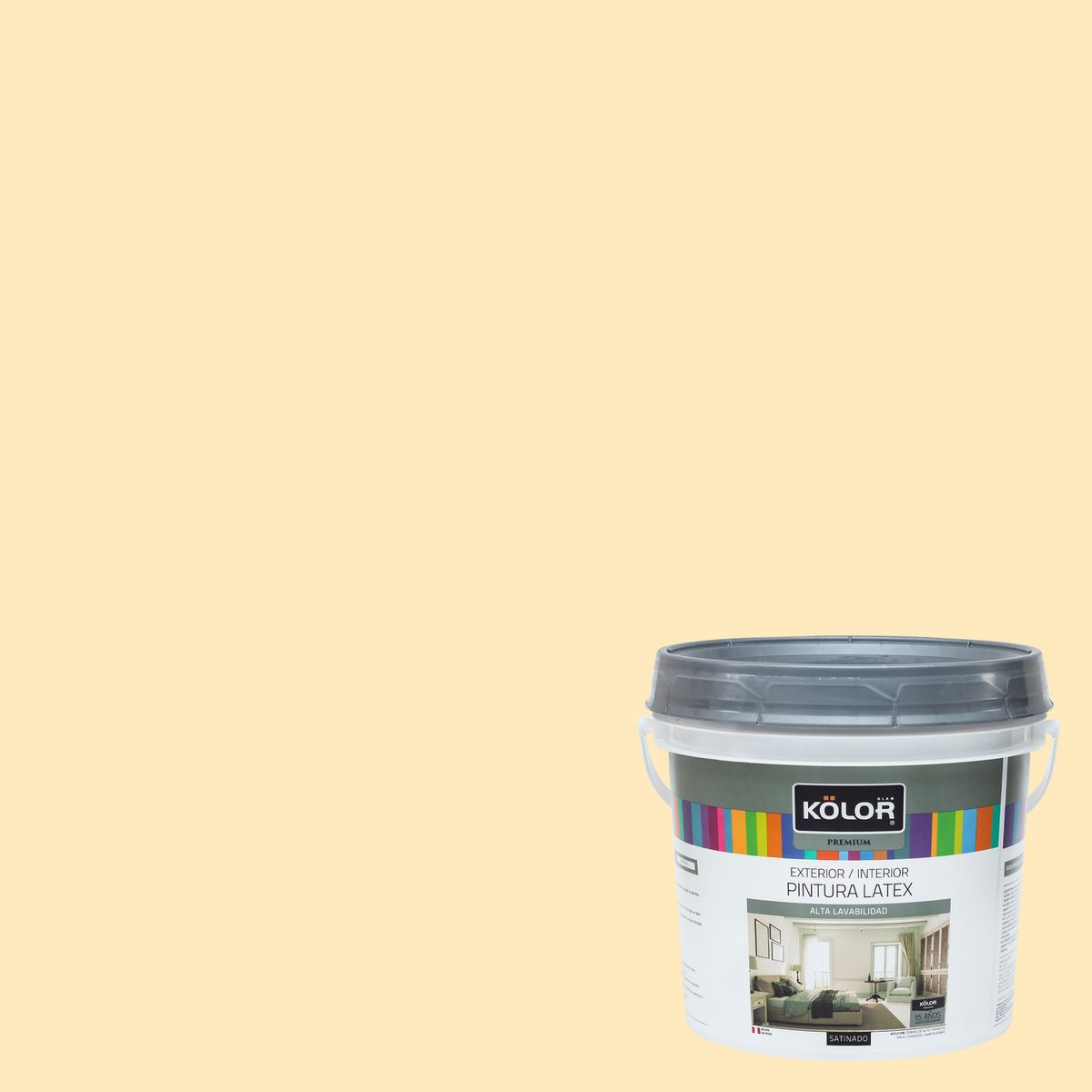 KOLOR - Pintura Kolor Premium Satinado Marfil 1GL