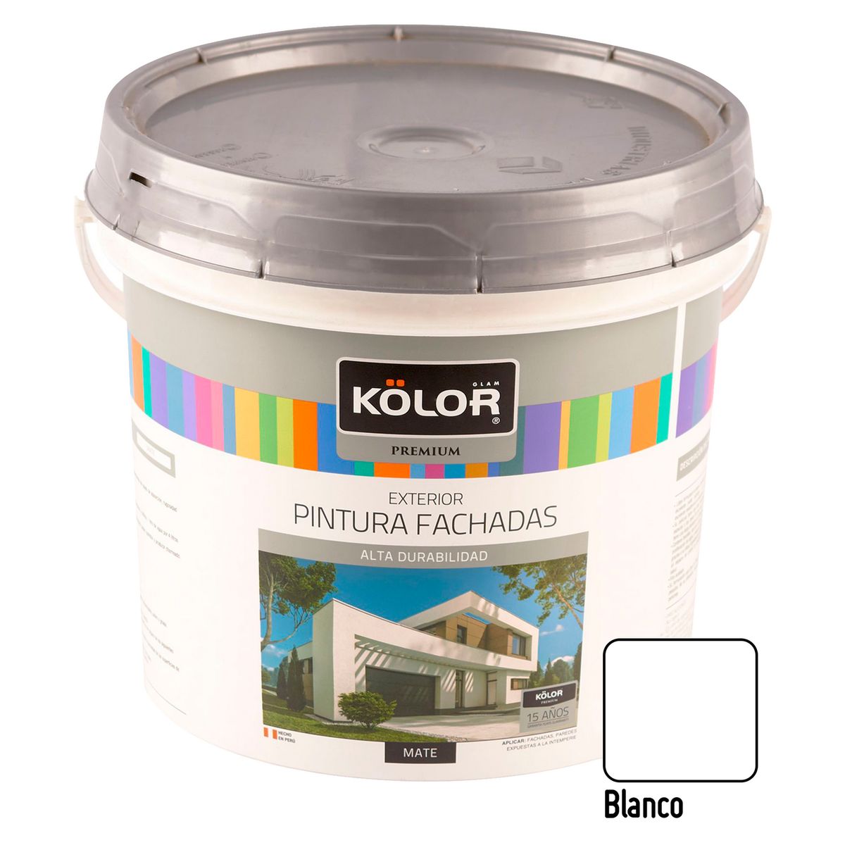 KOLOR - Pintura Kolor Premium Fachada Blanco 1GL