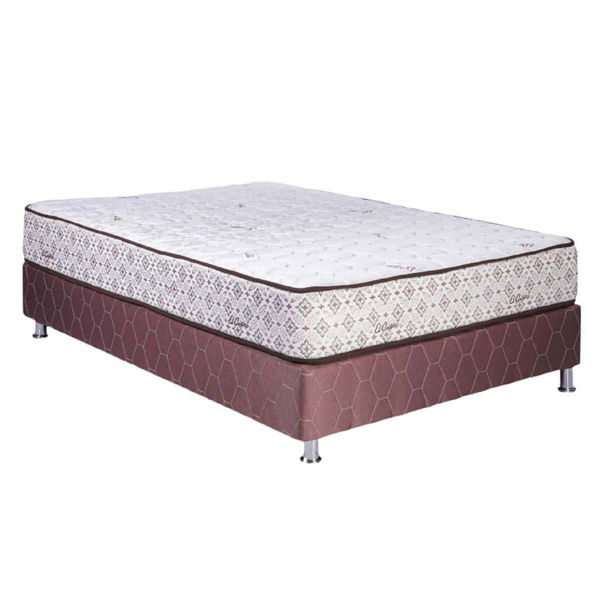 EL CISNE - Cama Americana El Cisne Easy 1.5 Plazas + Colchón