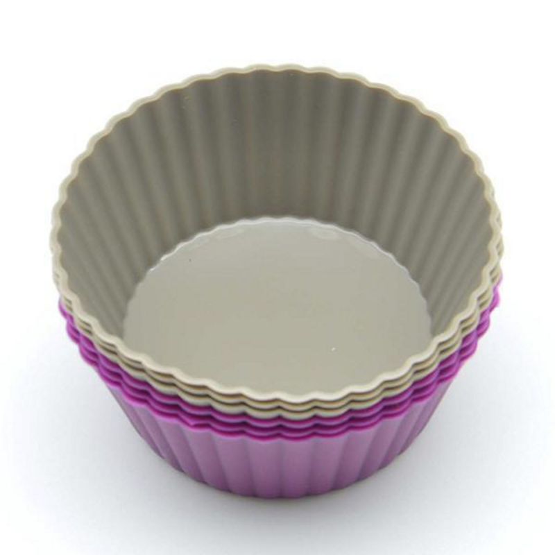 GLOBAL - Capacillos Cupcake de Silicona Set 12 Unidades