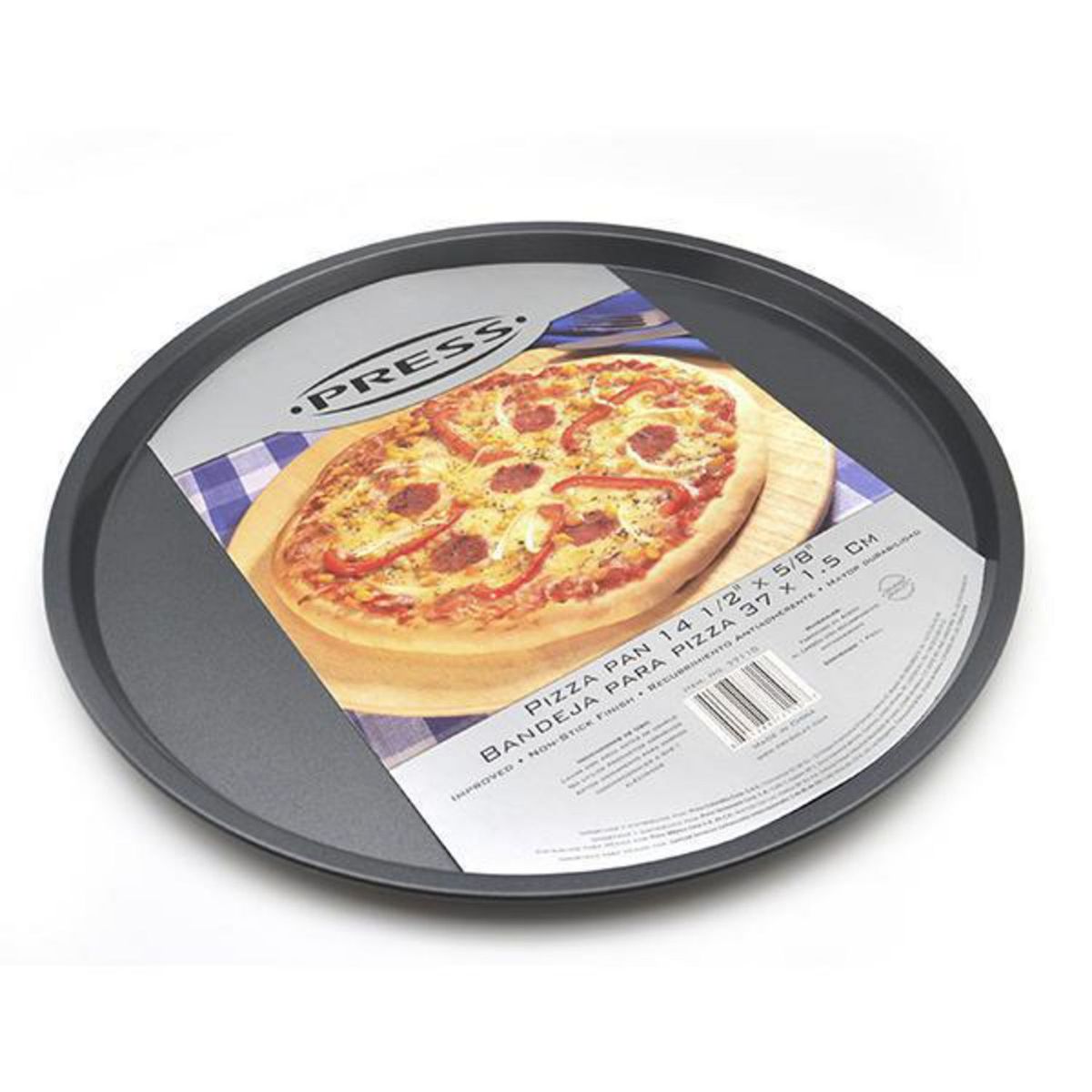 GLOBAL - Bandeja para Pizza 37x1.5cm Gris