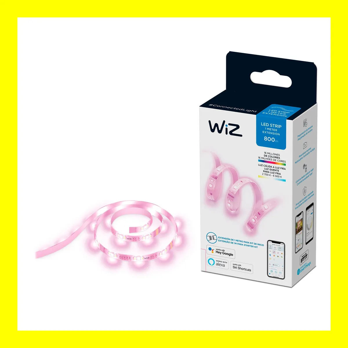 WIZ - WiZ Ext Cinta LED 1mt RGB WiFi