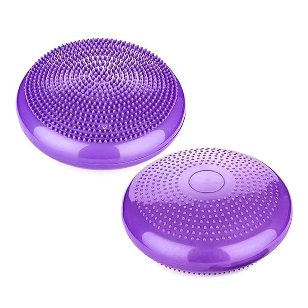 SPORTFITNESS - Disco Balance Pilates Yoga Medio Bosu Morado