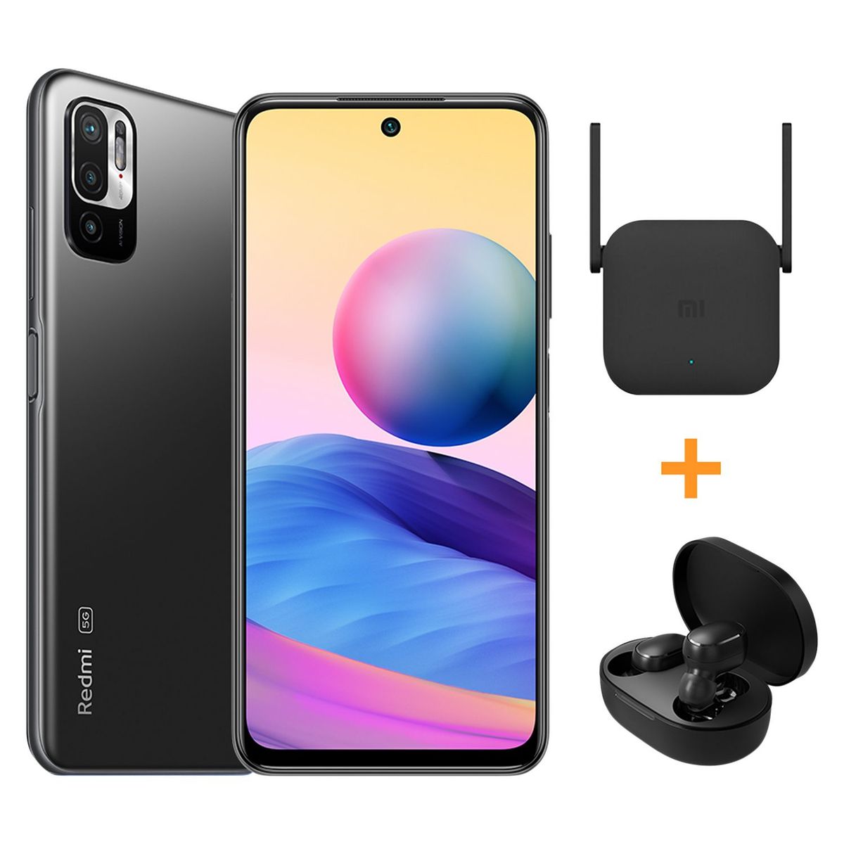 XIAOMI - Redmi Note 10 5G 6,67" 128G 4GB 48MP 8MP Gray Combo