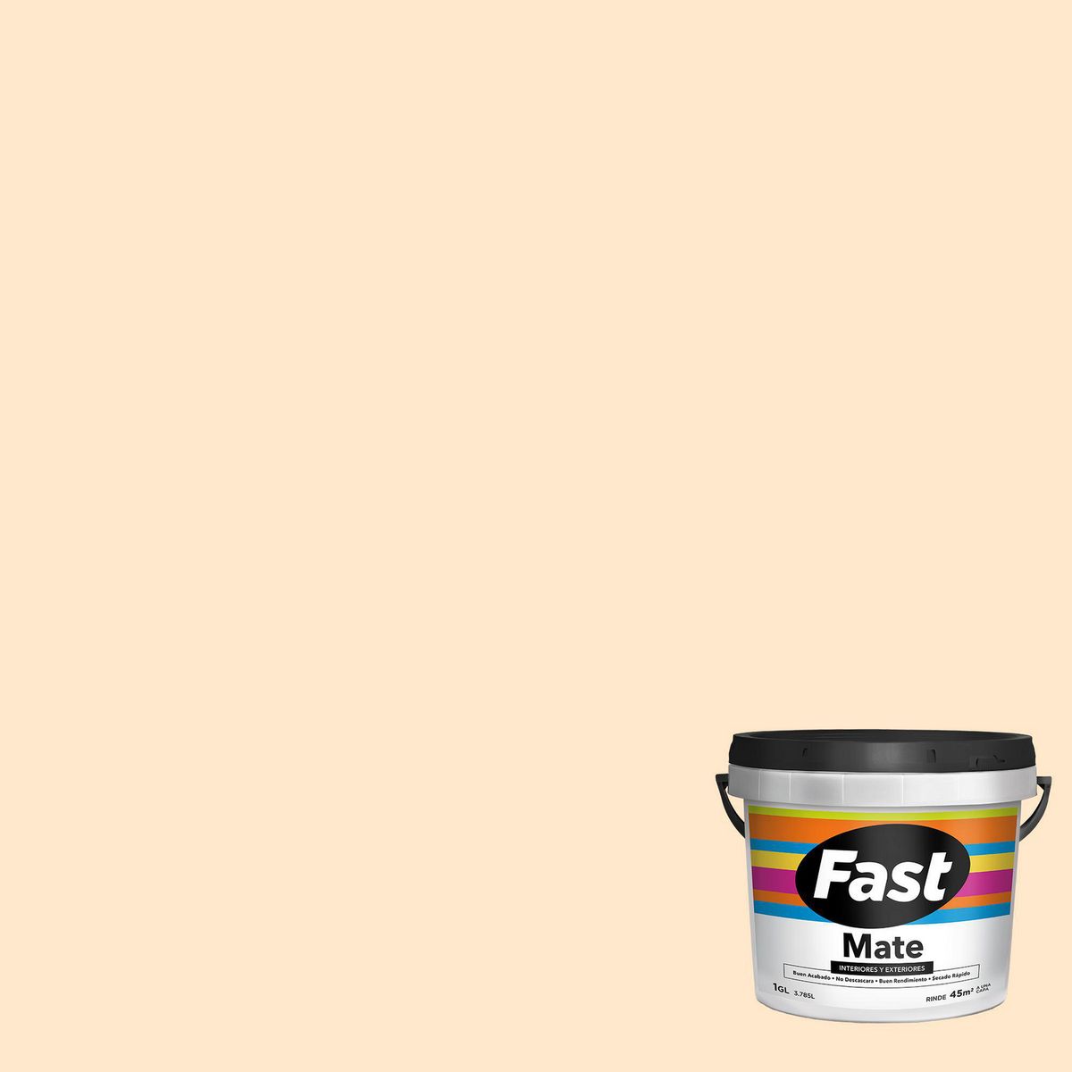 FAST - Pintura Latex Mate Marfil 1GL