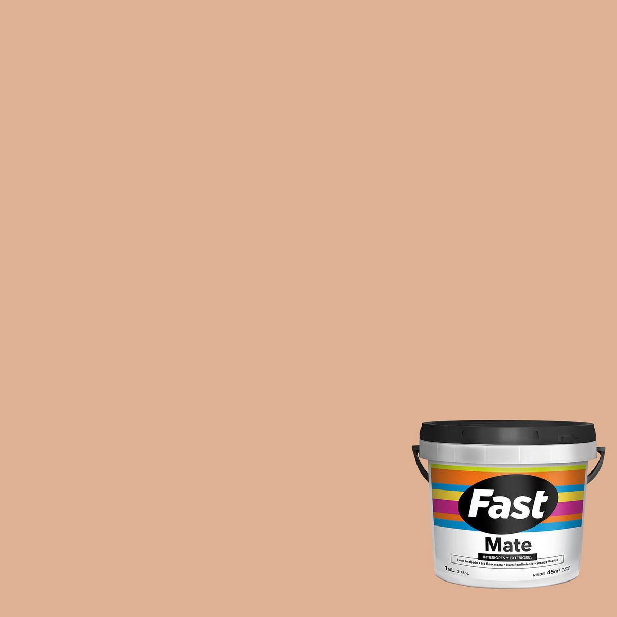 FAST - Pintura Latex Mate Almendra 1GL