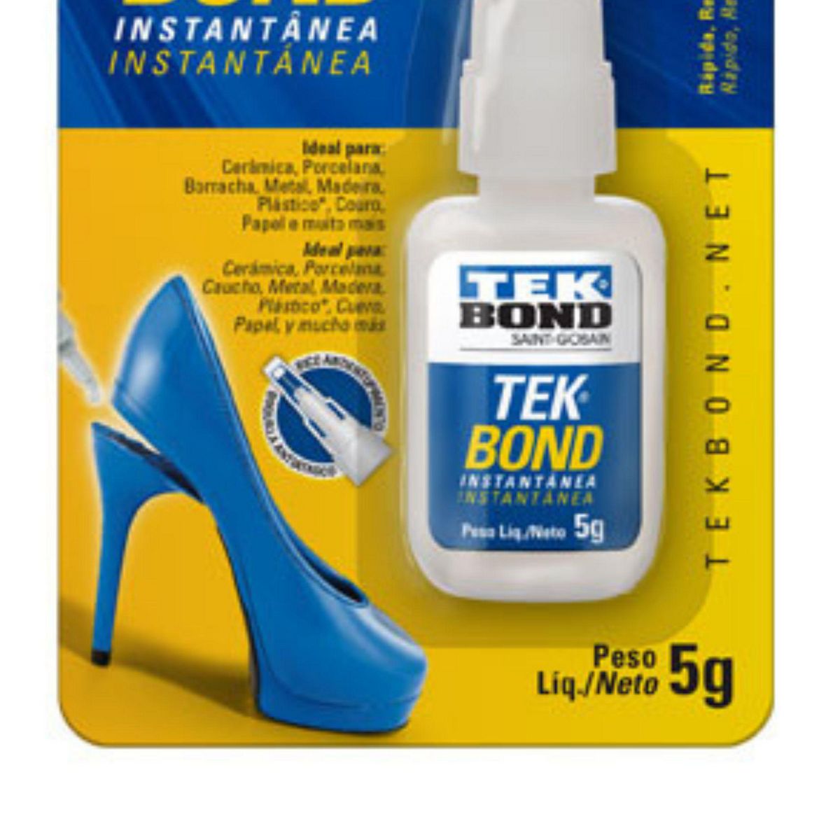 TEKBOND - Adhesivo Instantáneo Tekbond 5gr