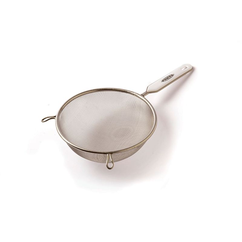 GLOBAL - Colador Malla en Metal Gris 14cm