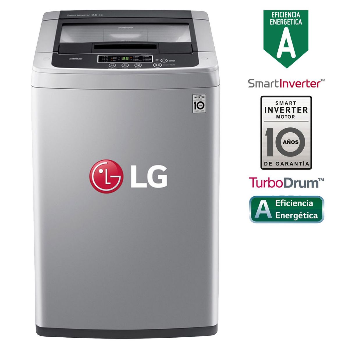LG - Lavadora Lg WT9DPB 9 Kg