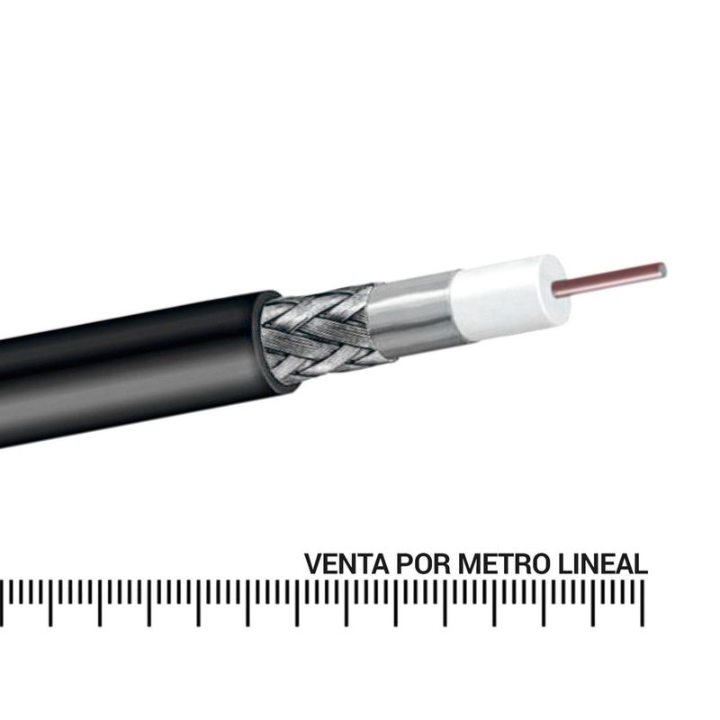 DIXON - Cable Coaxial RG6 por Metro Lineal