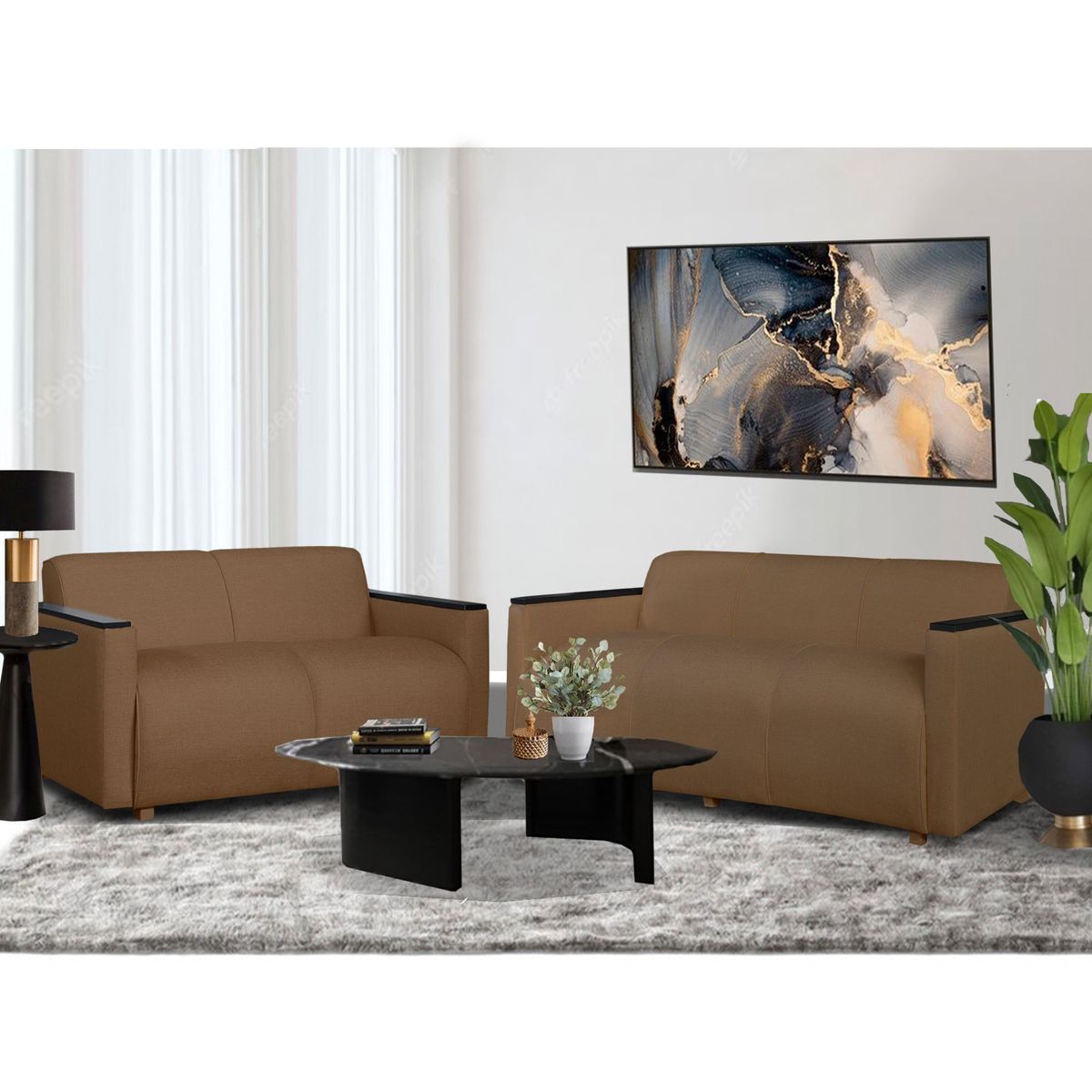 CASA BELLA - Juego de Sala 3-2 Cuerpos Nepal