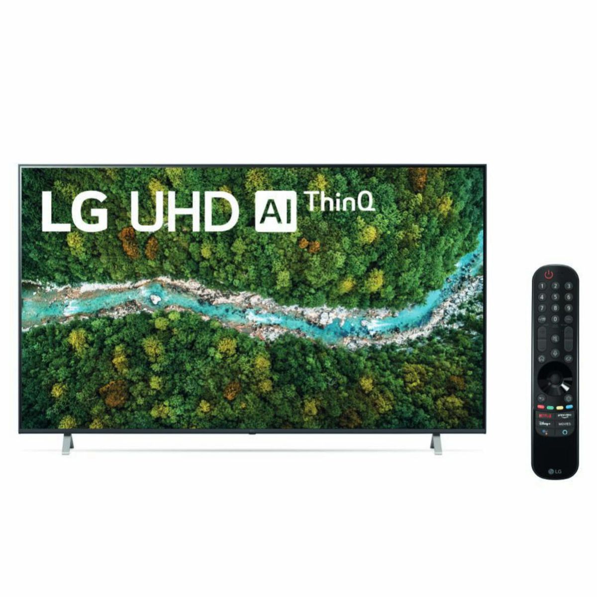 LG - Televisor LG UHD 4K Smart 55" 55UP7750