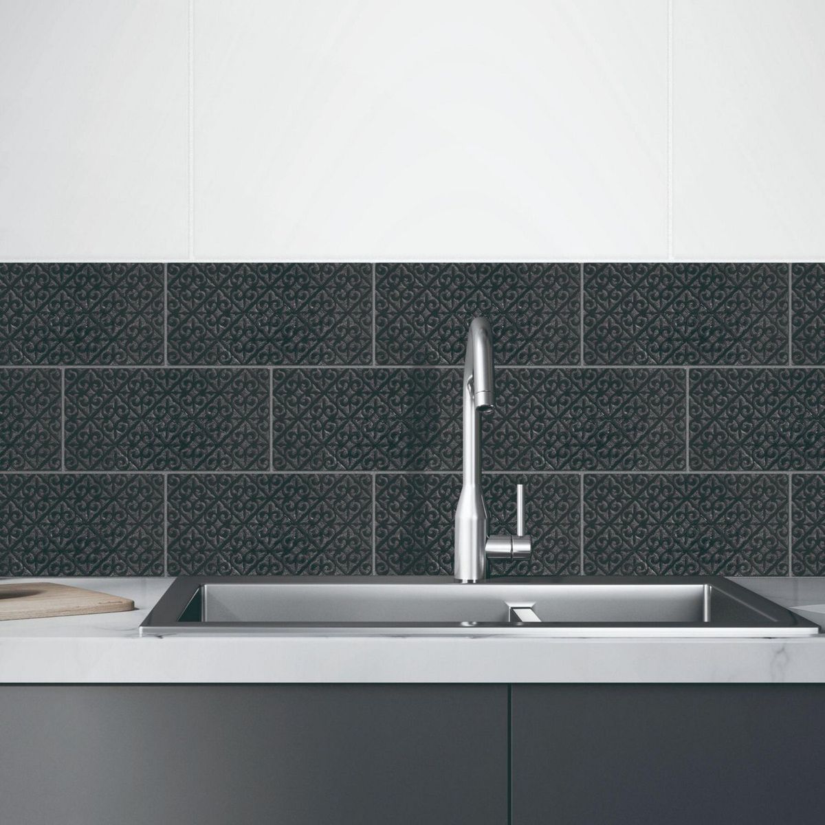 KANTU - Brick Nuit Pack x3 Unidades 20x10cm 0.42m2 para pared