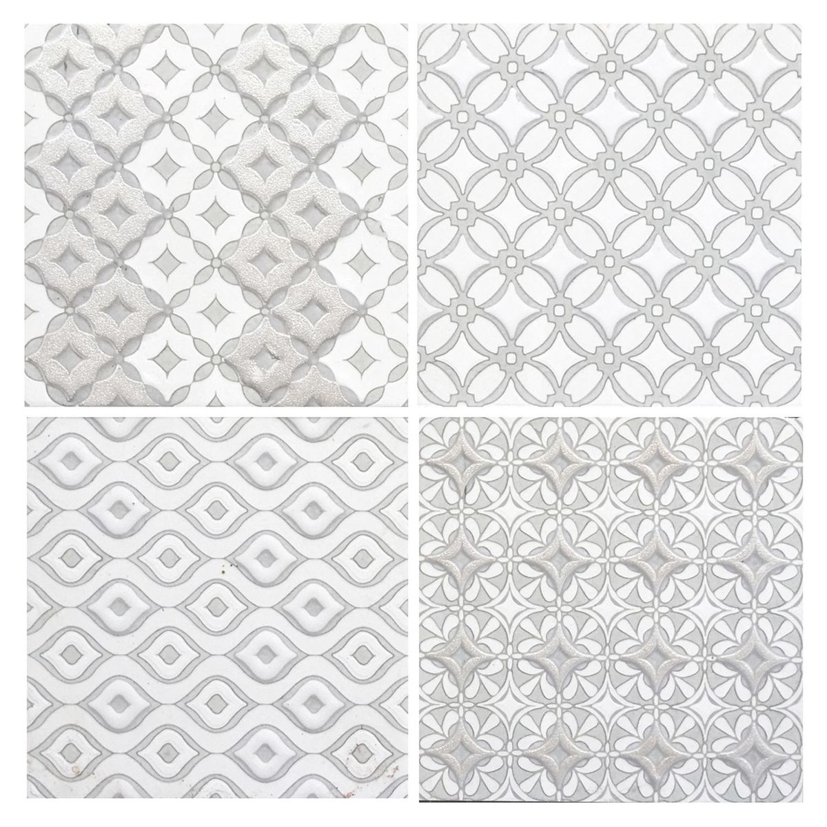 KANTU - Azulejo Bruselas Pack x4 Unidades 15x15cm 0.99m2 para pared