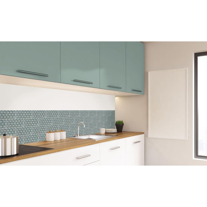 KANTU - Brick Triada Turquesa Pack x3 Unidades 15x7.5cm 0.405m2 para pared