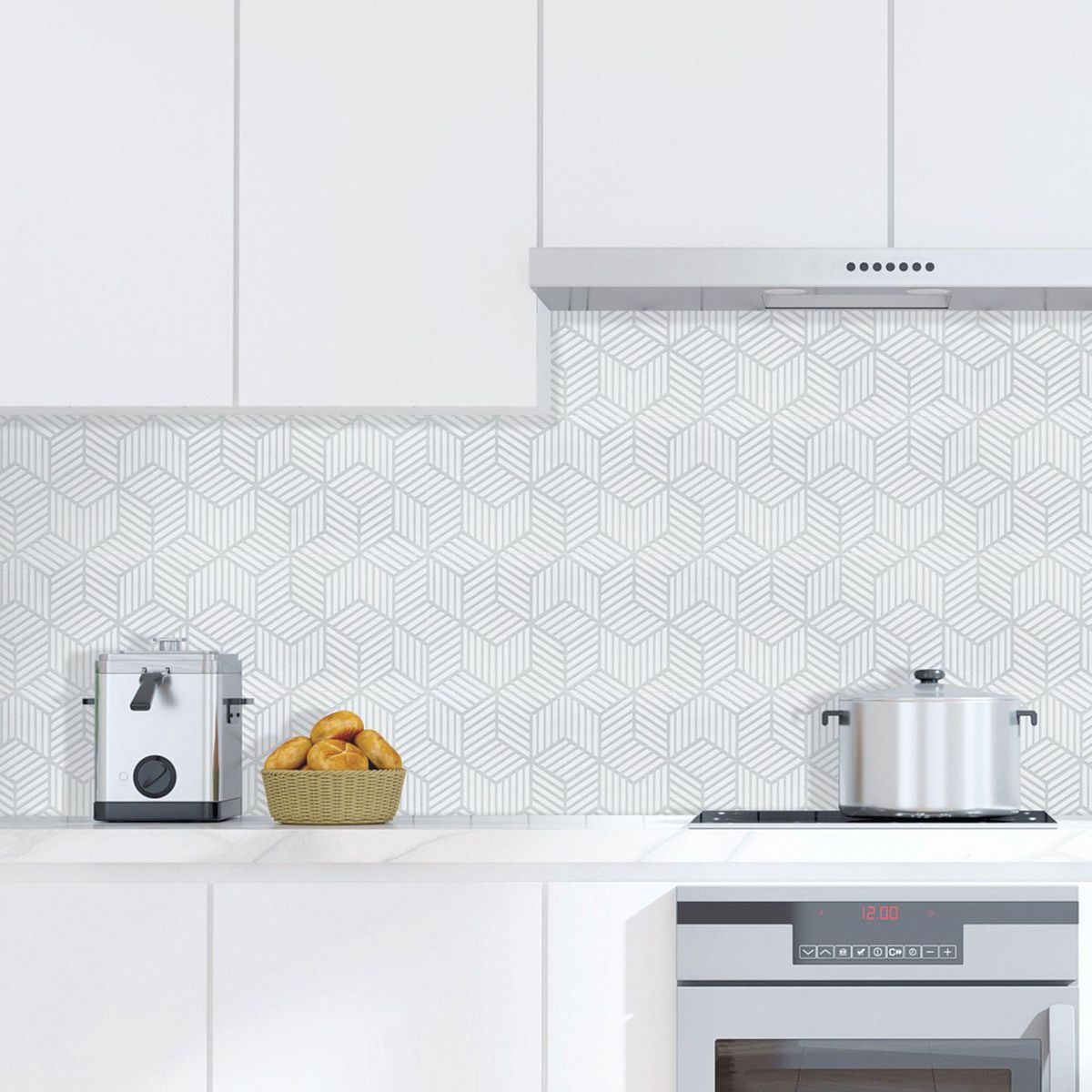 KANTU - Azulejo Tapiz Pack x4 Unidades 15x15cm 0.99m2 para pared