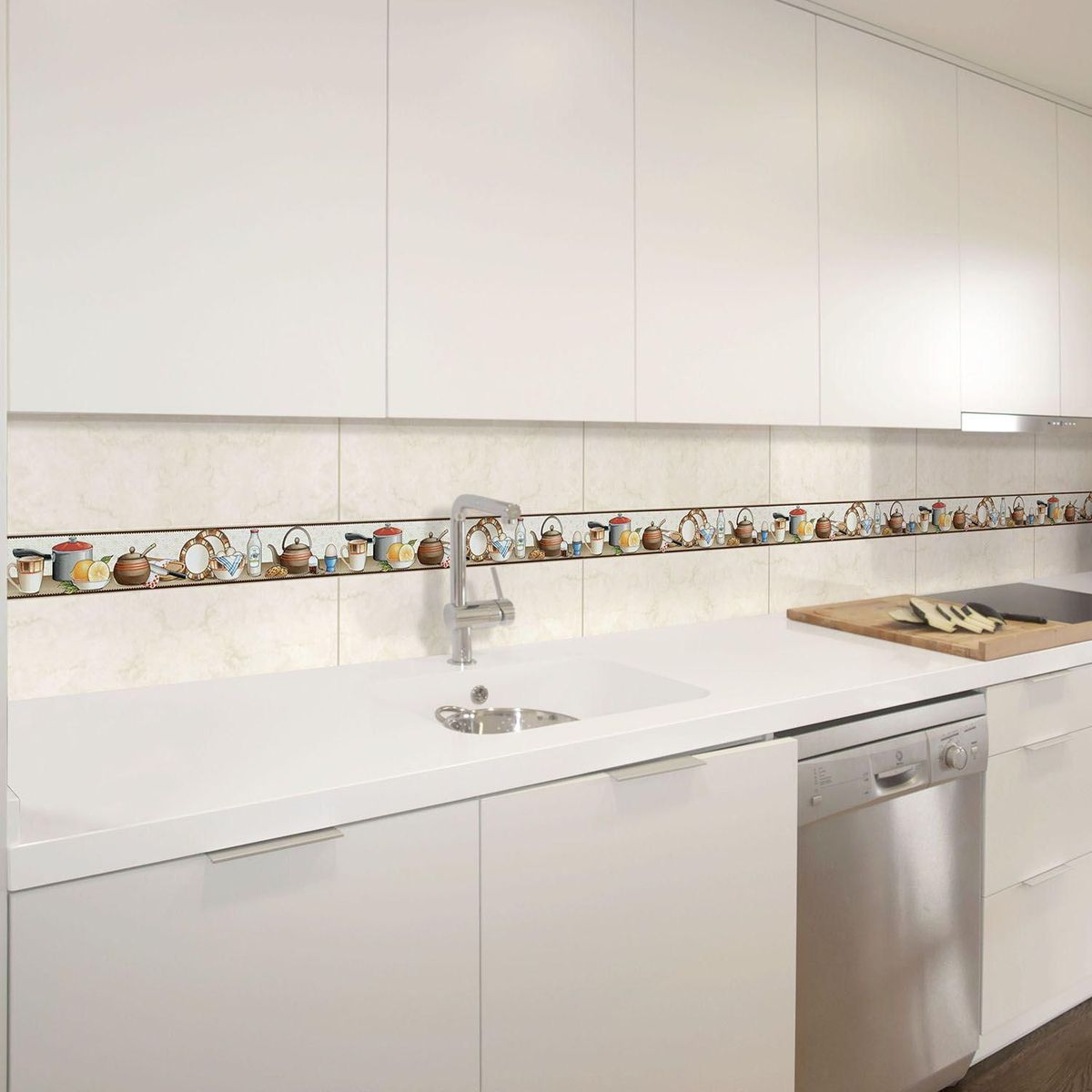 KANTU - Lístelo Alma Beige 44X6.4cm