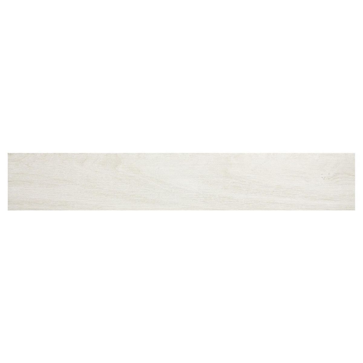 GRESPANIA - Porcelanato Patagonia Azahar Maderado Blanco 19.5x120cm