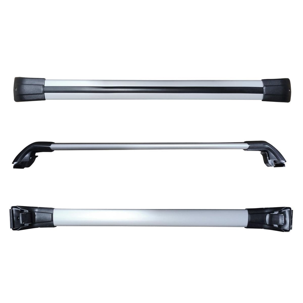 GENERICO - Kit de Barras Transversales Tipo Thule 115 cm