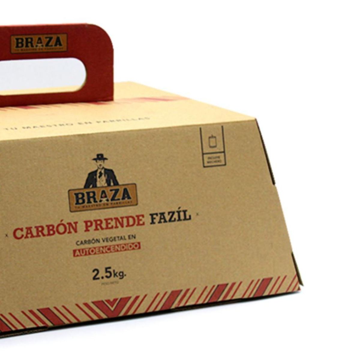 GENERICO - Braza Fazil Carbón Caja x 2.5k