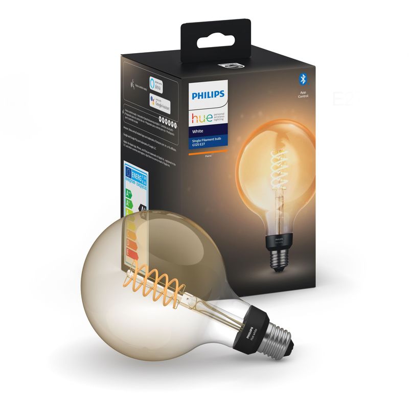 PHILIPS HUE - Hue Foco inteligente Filament Vintage G93 E27 7W