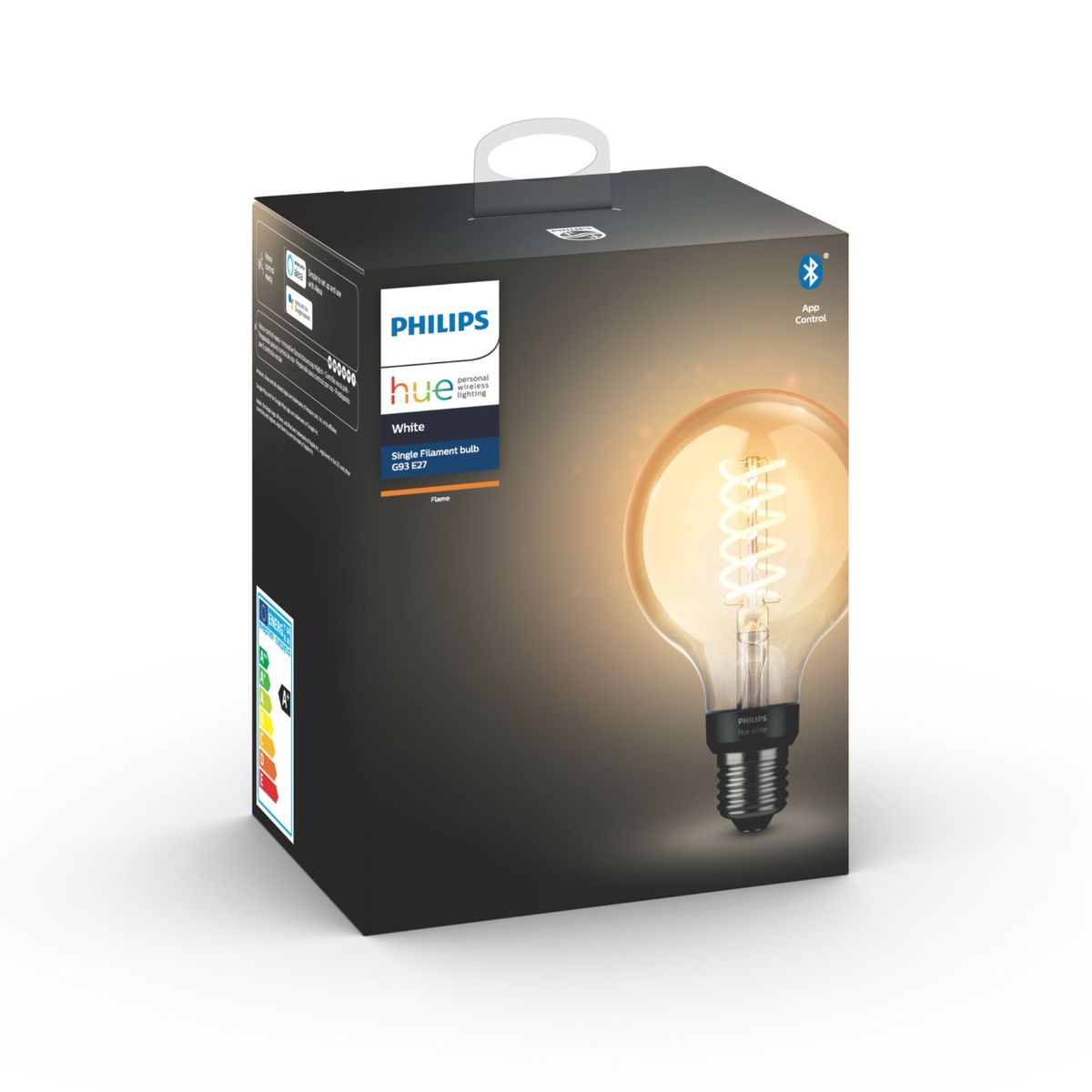 PHILIPS HUE - Hue Foco inteligente Filament Vintage G93 E27 7W